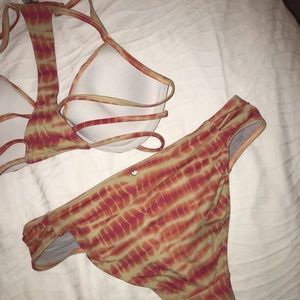 PINK Victoria's Secret Swim - Tie Dye Victoria Secret Bikini Set PINK Victoria's Secret Swim - Tie Dye Victoria Secret Bikini Set